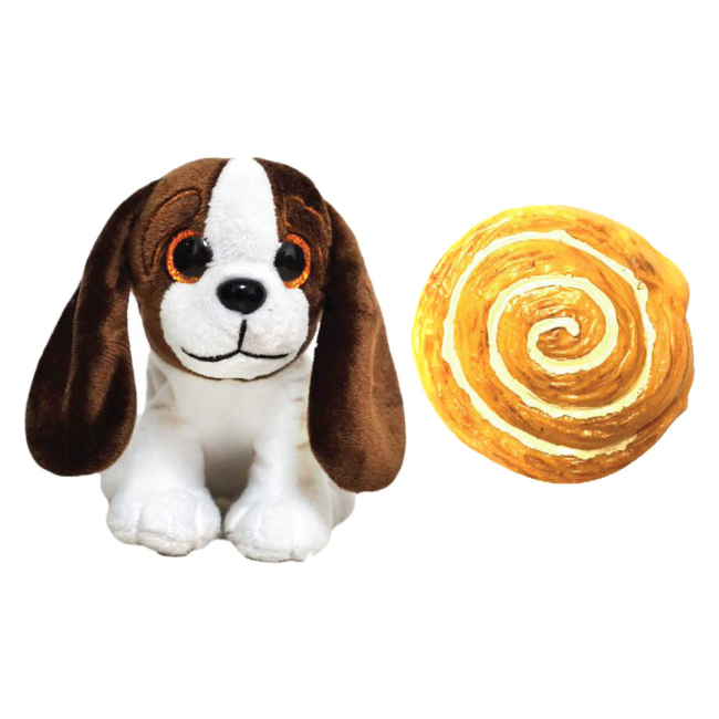 Мягкие животные - Мягкая игрушка Sweet Pups Rocky Roll сюрприз 15 см (1610032/1610032-6)