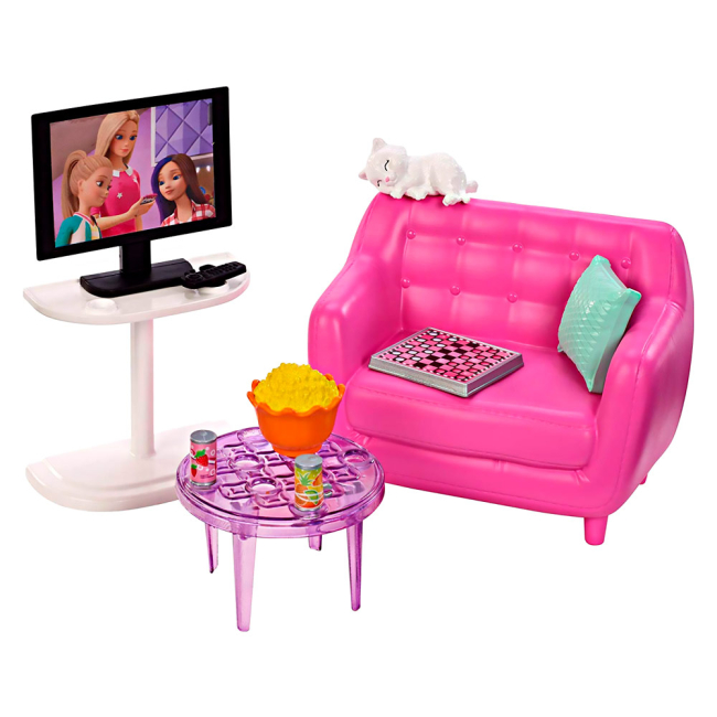 Меблі та будиночки - Набір Barbie Вітальня (FXG33/FXG36)