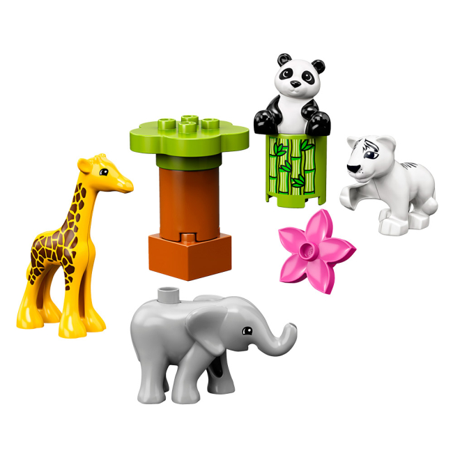 Конструкторы LEGO - Конструктор LEGO Duplo Детишки животных (10904)
