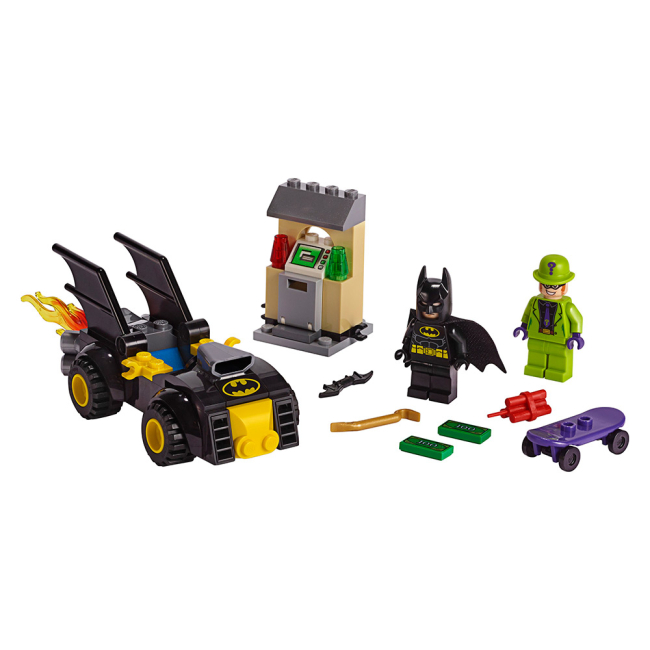 Конструктори LEGO - Конструктор LEGO Super heroes Бетмен проти пограбування Загадника (76137)