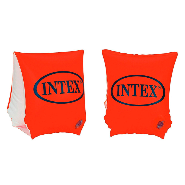 Для пляжу і плавання - Нарукавники надувні Intex Веселі герої 20x15 см (56663EU)