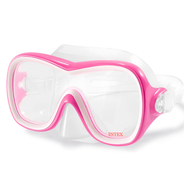 Защитное снаряжение - Маска для плавания Intex Wave rider розовая (55978/1)