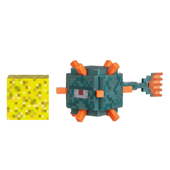 Фигурки персонажей - Фигурка Jazwares Minecraft серия 4 Страж (19979M)