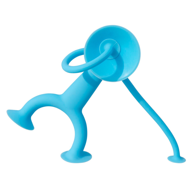 Іграшки для ванни - Силіконовий чоловічок Moluk Угі блакитний 13 см(43102)