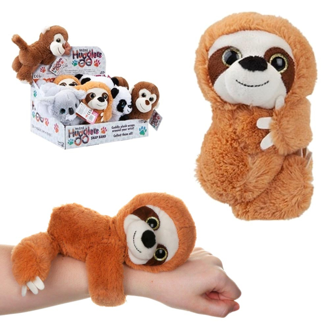 М'які тварини - М'яка іграшка PMS Звірятка-обійматка Лінивець 20 см (453142-3)