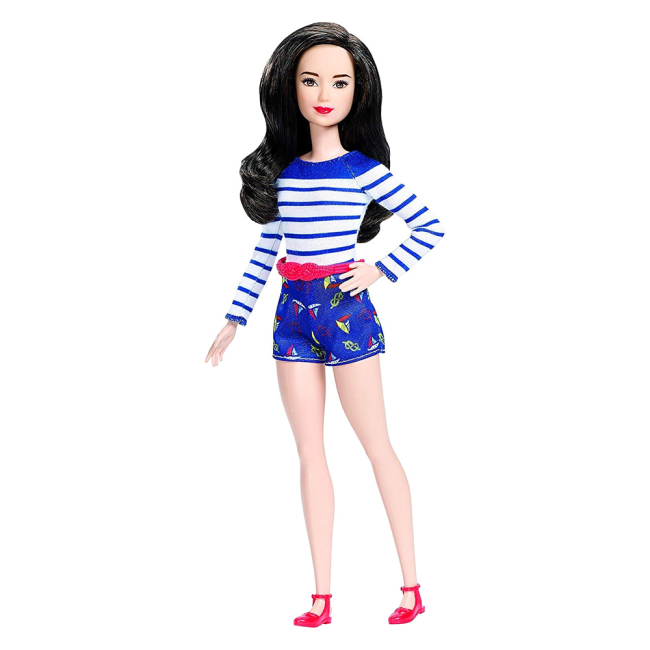 Ляльки - Лялька Barbie Fashionistas Морський стиль (FBR37/DYY91)