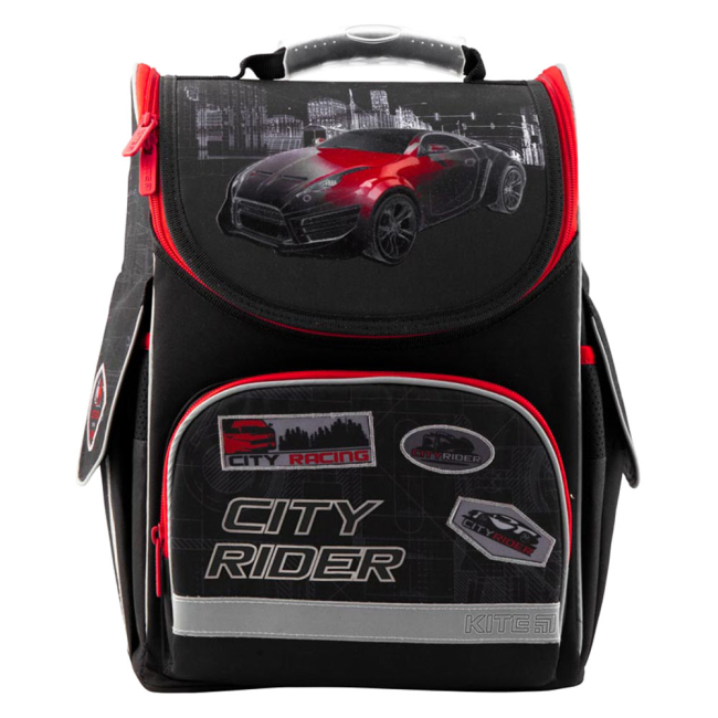 Рюкзаки та сумки - Рюкзак шкільний Kite City rider 501-6 каркасний (K19-501S-6)