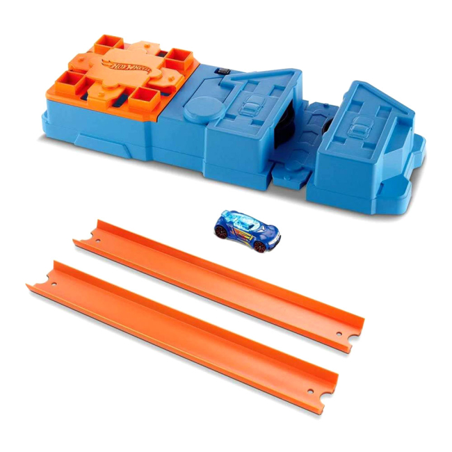 Автотреки - Трек Hot Wheels Track builder Booster pack с ускорителем (GBN81)