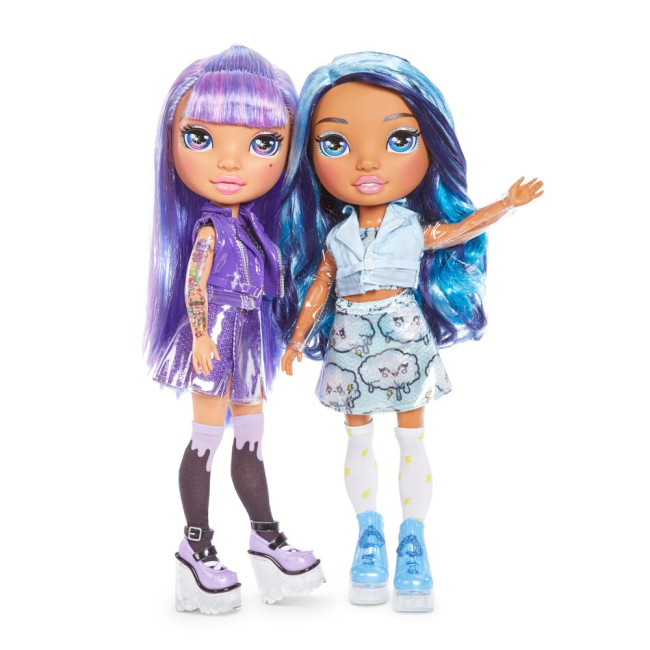 Ляльки - Набір Poopsie Rainbow girls Фіолетова або блакитна леді сюрприз (561347)