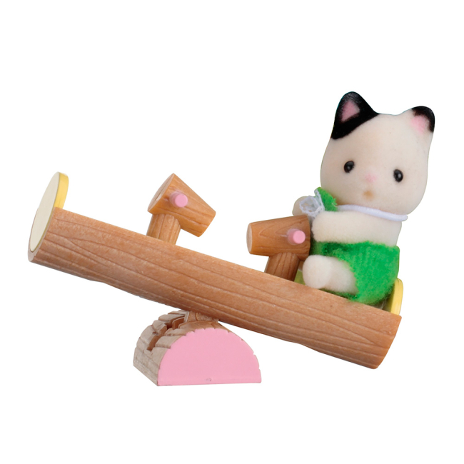 Фигурки животных - Набор Sylvanian Families Котенок на качелях (5205)