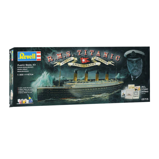 3D-пазли - Набір для моделювання Revell Лайнер Титанік 1:400 (RVL-05715)
