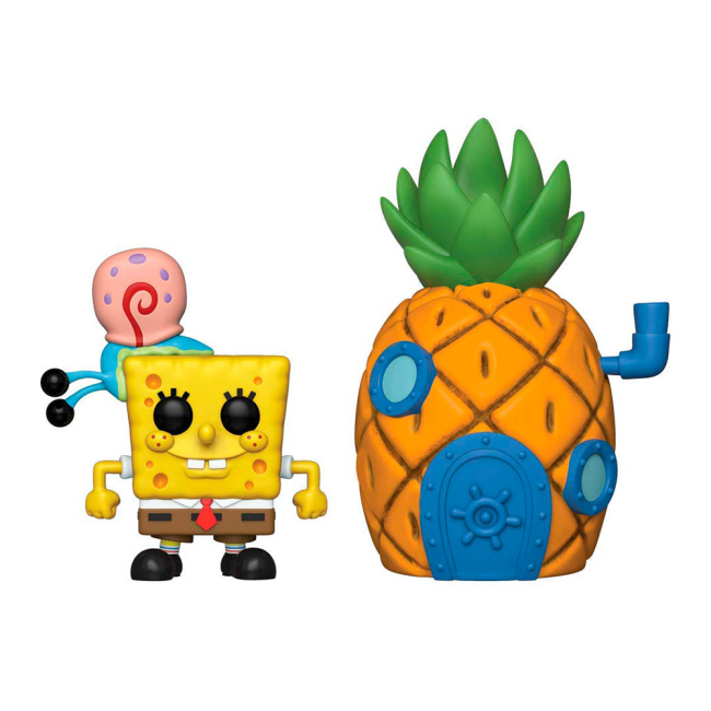 Фігурки персонажів - Набір Funko Pop Губка Боб квадратні штани і ананасовий будинок (39547)