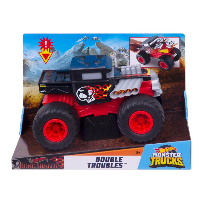 Автомодели - Машинка Hot Wheels Monster trucks Bone shaker 1:24 (GCG06/GCG20)