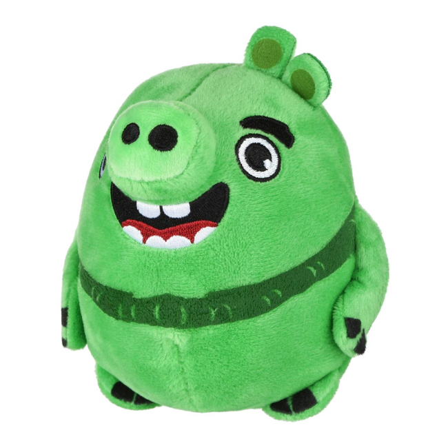 Персонажи мультфильмов - Мягкая игрушка Angry birds Little plush Леонард 13 см (ANB0029)