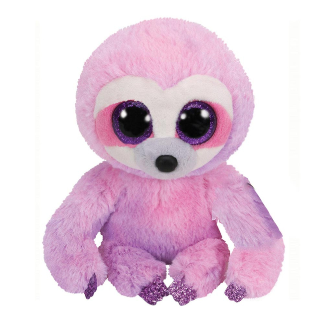 Мягкие животные - Мягкая игрушка TY Beanie boo`s Розовый ленивец Дрими 15 см (36287)