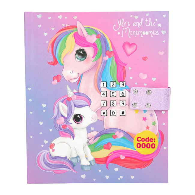 Канцтовары - Дневник секретов для девочек Top model Мир Илви Единорог сиреневый (0410855)