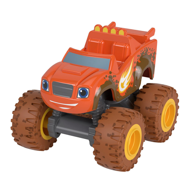 Машинки для малышей - Машинка Blaze & The monster machines Вспыш коричневые колеса (DKV81/FKC66)