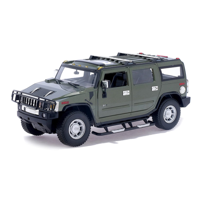 Автомодель MZ Hummer H2 1:10 зеленая на радиоуправлении (2056A/2056A-1)