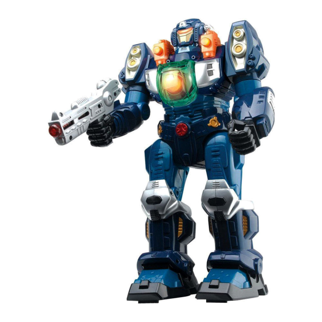 Роботи - Робот Hap-p-kid MARS Турботрон синій із ефектами (4061T-4062T-1)