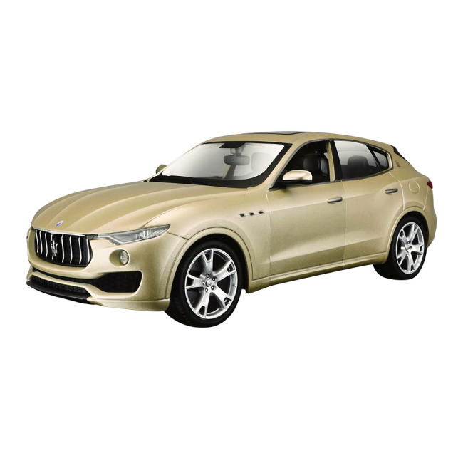 Автомодели - Автомодель Bburago Maserati levante золотистая металлическая 1:24 (18-21081/18-21081-2)