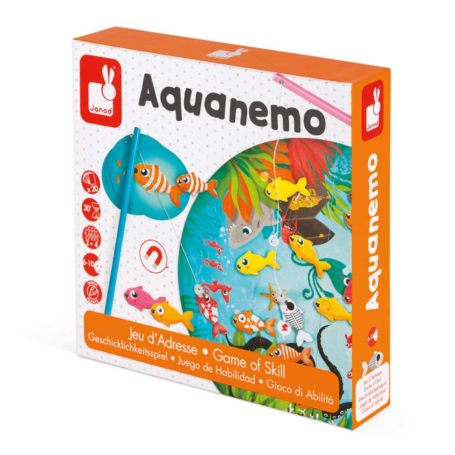 Настольные игры - Игра Janod Магнитная рыбалка (J02932)