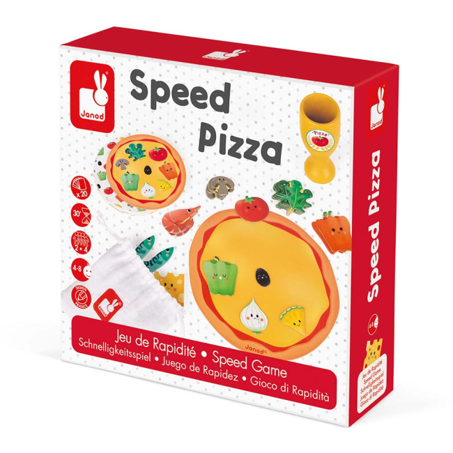 Настольные игры - Игра Janod Собери пиццу (J02782)