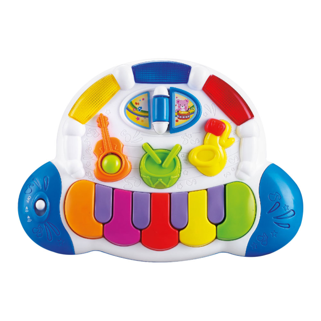 Розвивальні іграшки - Музична іграшка Baby team Піаніно зі світловим ефектом (8635)