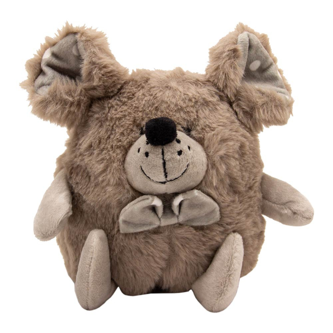 Мягкие животные - Мягкая игрушка Devilon Довольный мышонок коричневый 14 см (C1804814-1)