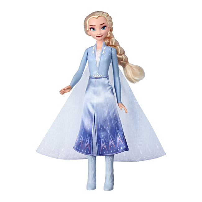Ляльки - Лялька Frozen 2 Яскрава Ельза із світловим ефектом (E6952/E7000)