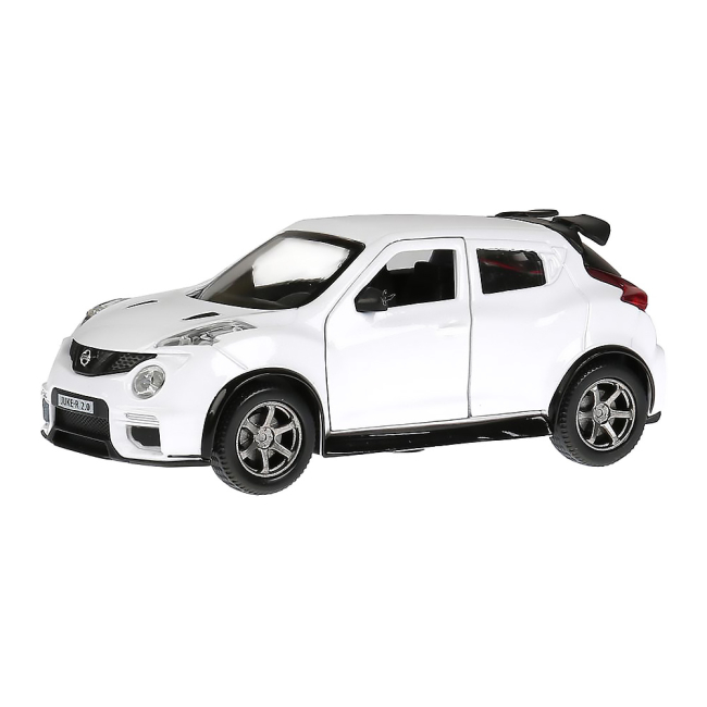Автомодели - Автомодель Технопарк Nissan Juke-R 2.0 1:32 белая инерционная (JUKE-WTS)