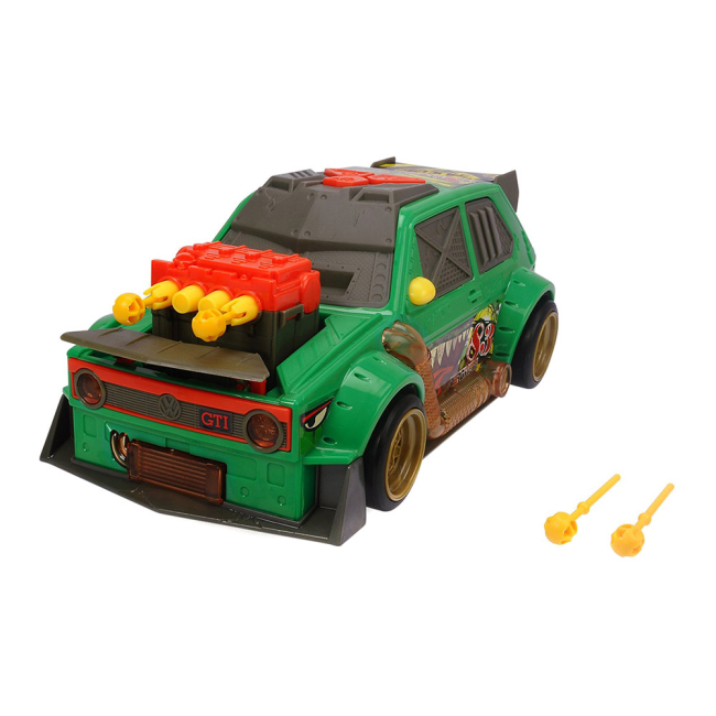 Транспорт и спецтехника - Машинка Dickie Toys VW гольф 1 GTI Стреляющие звезды с эффектами 26 см (3755003)
