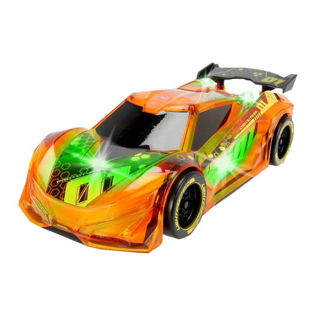 Автомоделі - Машинка Dickie Toys Спалахи світла Рейсер із ефектами 20 см (3763002)