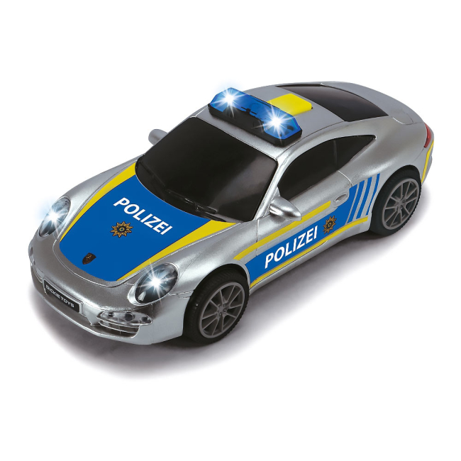 Транспорт и спецтехника - Машинка Dickie Toys SOS Полиция Porsche купе 1:32 с эффектами 15 см (3712014-3)