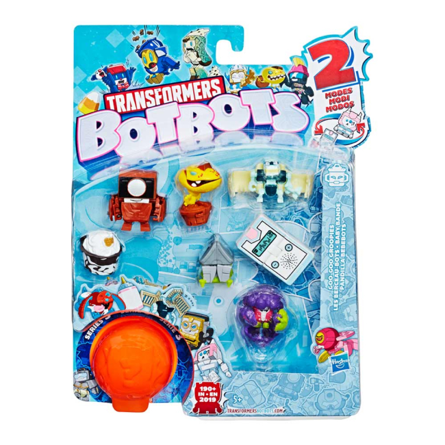 Фигурки персонажей - Набор фигурок Transformers Botbots Гоу-гоу банда ассортимент со сюрпризом (E3494/E4152)