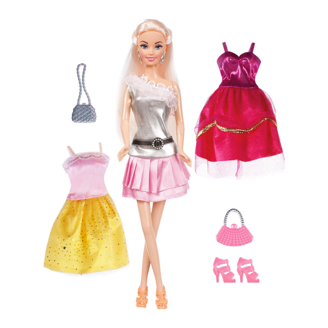 Куклы - Игровой набор Ася Яркий в моде Блондинка 28 см (35139)