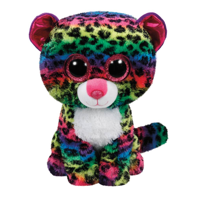Мягкие животные - Мягкая игрушка TY Beanie boos Леопард Дотти разноцветный 25 см (37074)