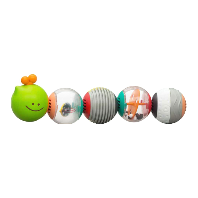 Розвивальні іграшки - Розвивальна іграшка Infantino Гусінь (216560I)