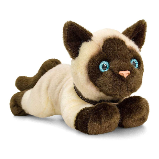 Мягкие животные - Мягкая игрушка Keel toys Котенок сиамской породы 30 см (SC0951)