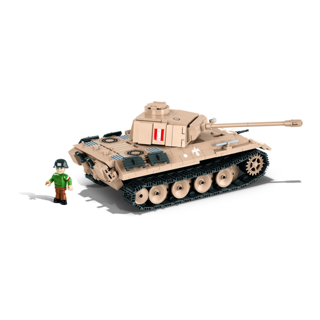 Конструкторы с уникальными деталями - Конструктор COBI World of tanks Пантера Варшавское восстание (COBI-3035)