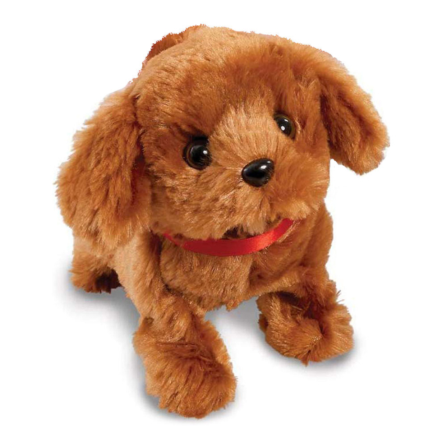 Мягкие животные - Интерактивная игрушка Addo Pitter patter pets Игривый щенок Бигль коричневый (315-11131-B/3)