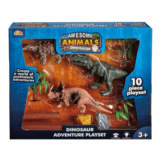 Фігурки тварин - Набір фігурок Addo Awesome animals Пригоди динозаврів Тиранозавр Рекс (310-11114/1)
