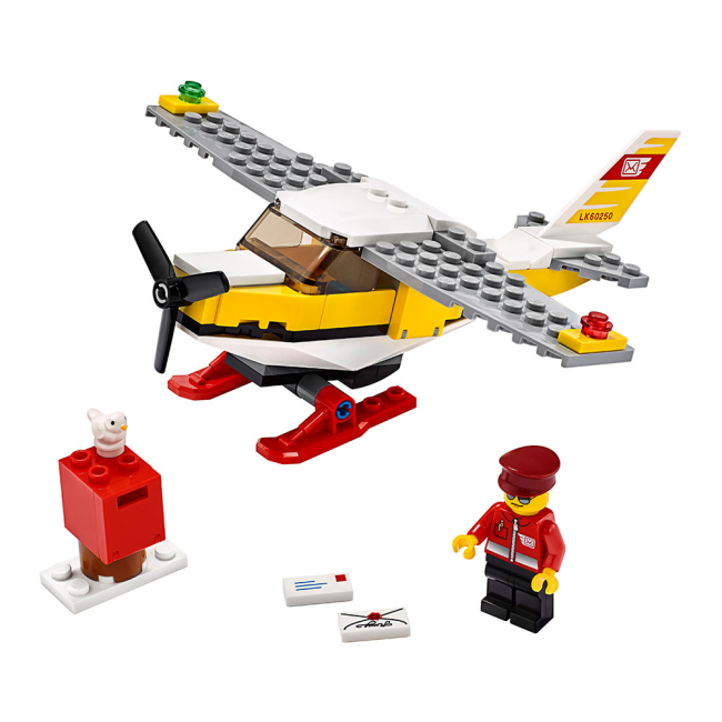 Конструктори LEGO - Конструктор LEGO City Поштовий літак (60250)