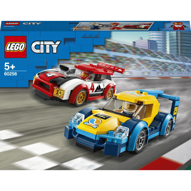 Конструктори LEGO - Конструктор LEGO City Гоночні автомобiлі (60256)