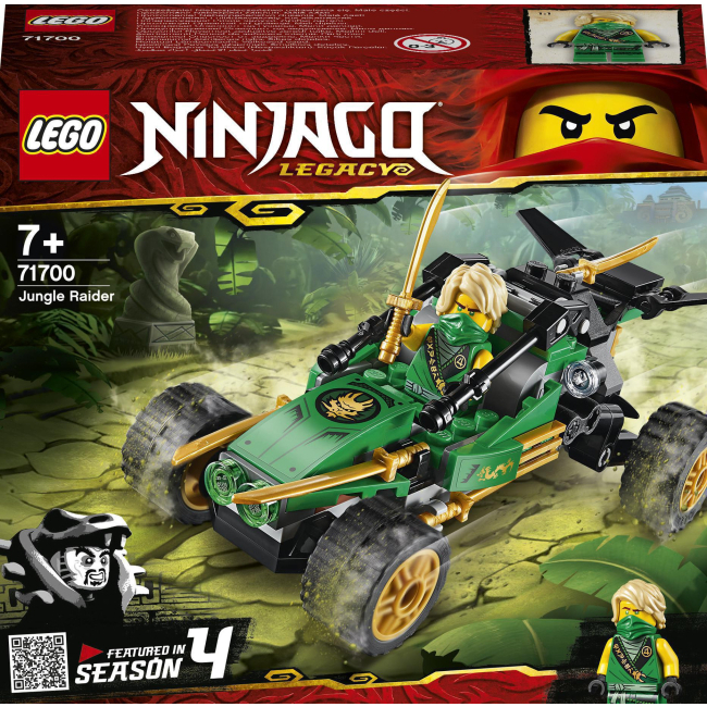 Конструкторы LEGO - Конструктор LEGO NINJAGO Тропический внедорожник (71700)