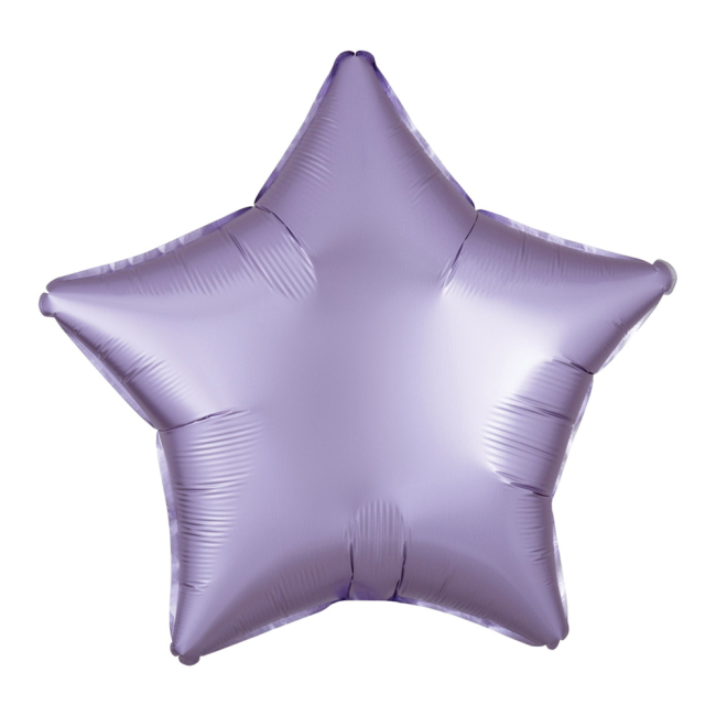 Аксессуары для праздников - Шарик воздушный Flexmetal Звезда сатин пастель лиловая (1204-0950)