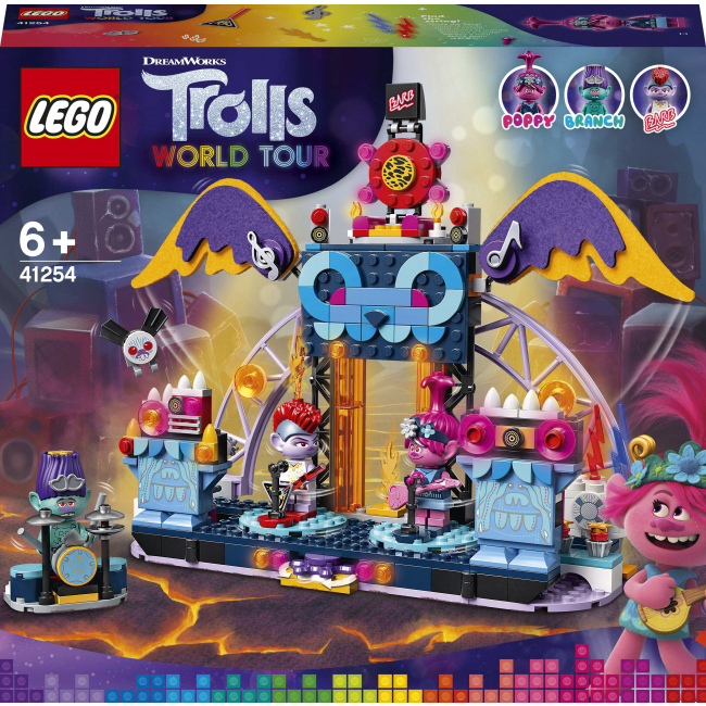 Конструктори LEGO - Конструктор LEGO Trolls Вибуховий рок-концерт у місті (41254)