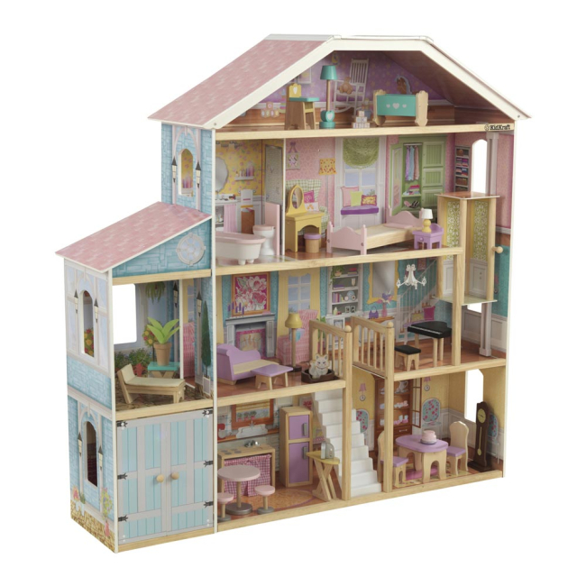 Мебель и домики - Кукольный домик KidKraft Гранд (65954)