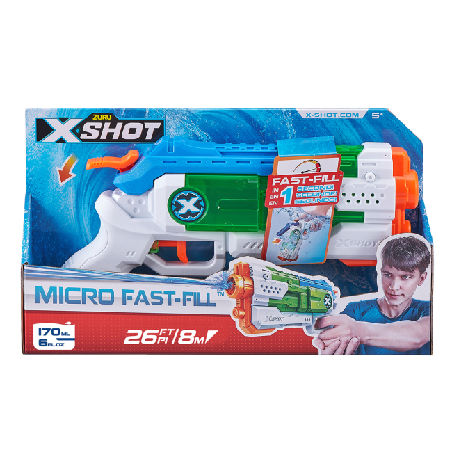 Водна зброя - Водний бластер X-Shot Micro fast fill (56220)