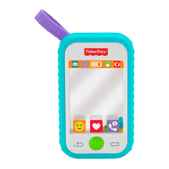 Погремушка-прорезыватель Fisher-Price Мобильный телефон (GML96)