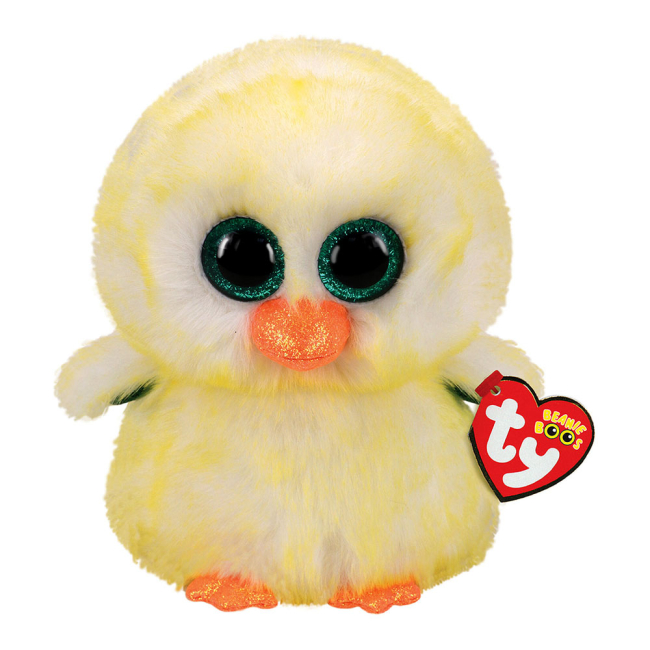 Мягкие животные - Мягкая игрушка TY Beanie boo's Цыпленок Лимонный леденец 15 см (36316)